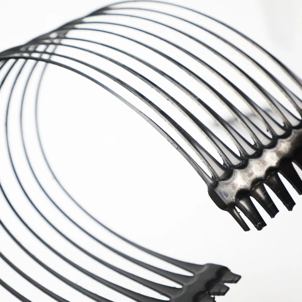 Pp شبكة جغرافية بلاستيكية أحادية المحور Pe شبكة جغرافية ذات اتجاه واحد شبكة جغرافية أحادية المحور البوليستر 2