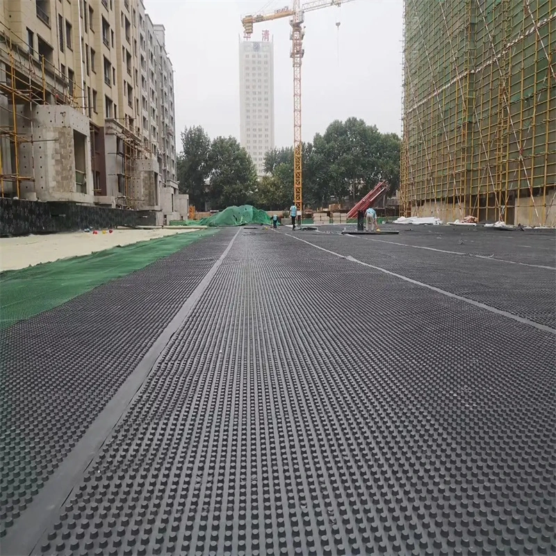 مشروع خضراء غشاء الصرف الصحي المكثف PVC لوح الصرف الصحي المكثف العمل الأساسي الحل المائي الحل المائي 14