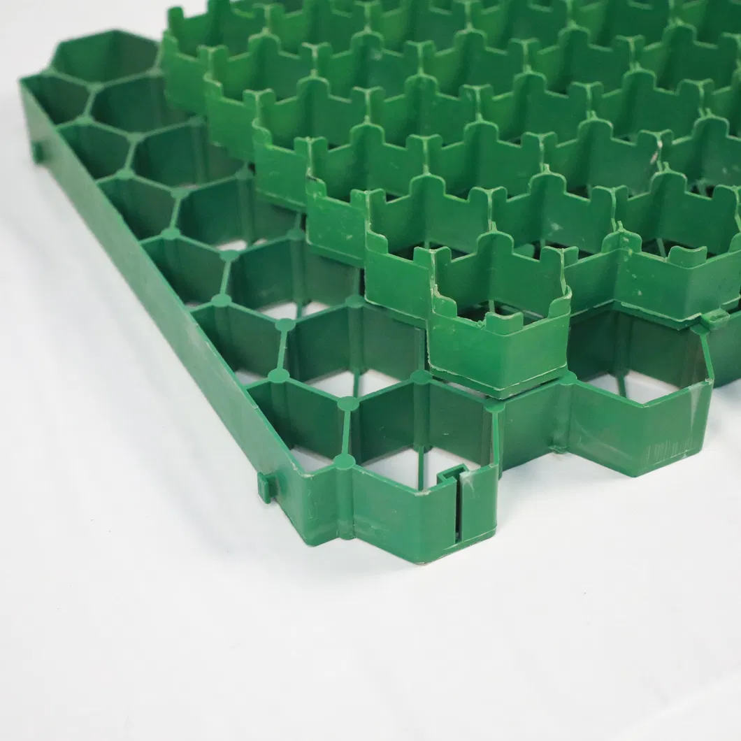 الشبكة المثبتة للعشب البلاستيكي من HDPE لموقف السيارات 3