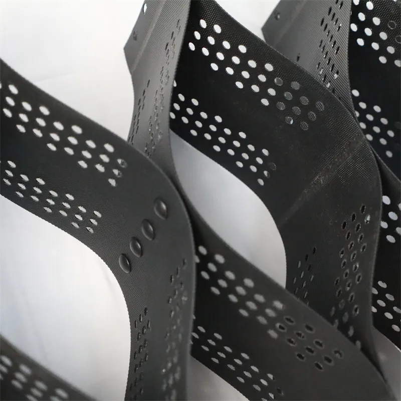 حجر العسل العالي الأسود HDPE Geocell Reinforcement Driveway للطريق الحصى المثبت الشبكة الحائط الحافز 2
