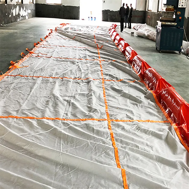 الستار المهبل PVC العائمة ستار الستار احتواء بوم صديقة للبيئة زيت التسرب بوم سيلز العائمة للسياحة 5