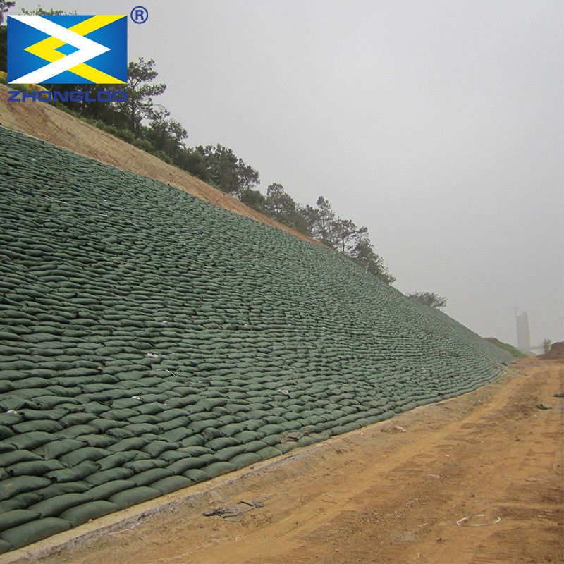 1050x700 سم فلتر جيوتكستايل Geobag غير المنسوج لحماية المنحدر