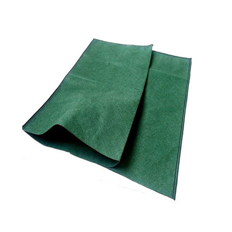 100 ٪ PP الأبيض جيوتكستايل Geobag غير المنسوجة جيوتكستايل أكياس النسيج لضفة النهر