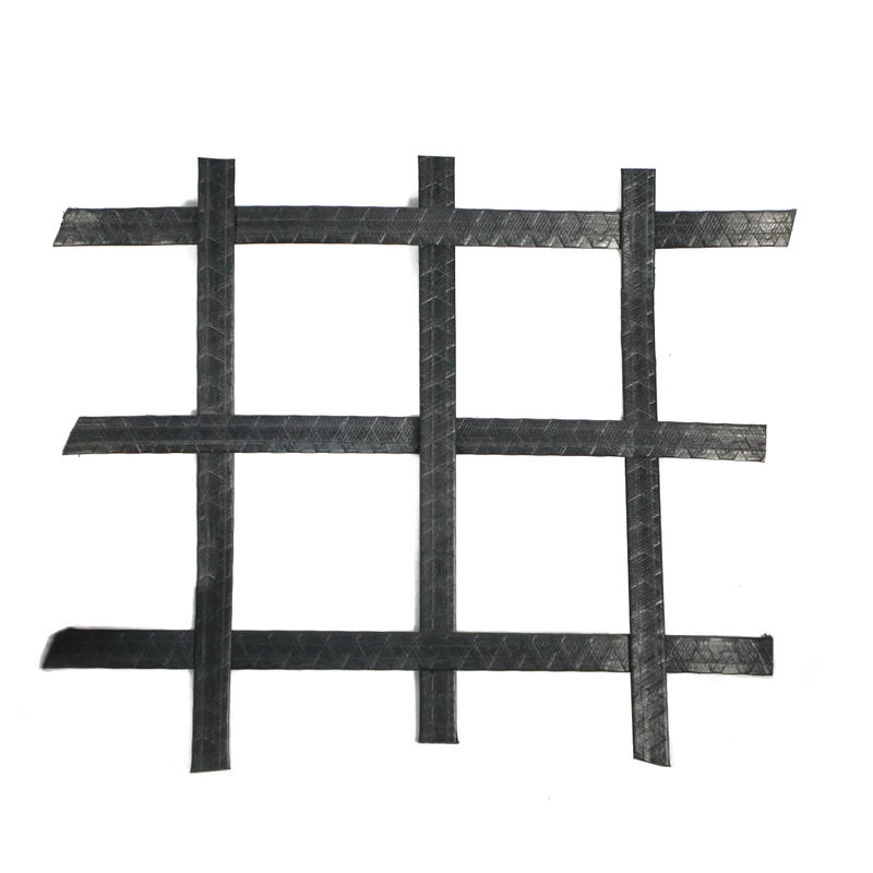 PET ذات اتجاهين تمتد لحام ثنائي المحور لا يتجزأ موزع منتجات Geogrid