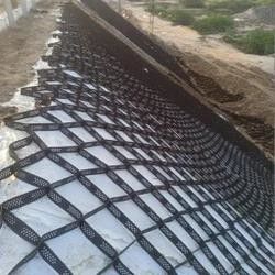 الخلية الجيوية البلاستيكية HDPE للصفر الرملي عالي الشد 100-445 لثبات الحصى