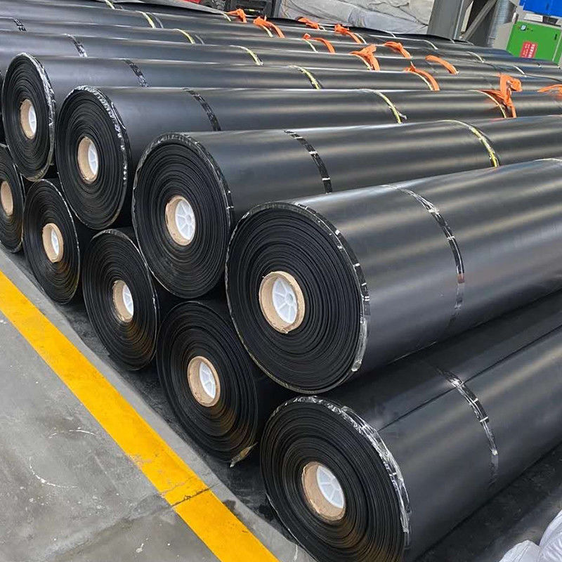 0.3mm/0.5mm/0.75mm/1mm/1.5mm/2mm ورق بلاستيكي غشاء أسود HDPE LDPE LLDPE الغشاء الجوي العذراء لسمك الجمبري F