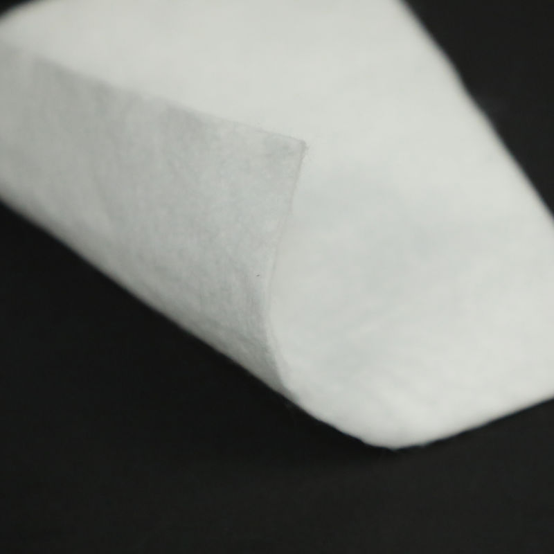 100g/m2 - 800g/m2 PP/PET البولي بروبلين بوليستر غيرو نسيج النسيج الجغرافي للفرق بين التربة والتصريف