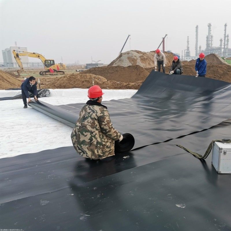 حاوية عزل المياه الجيوغرافية HDPE / حاوية حمام السباحة / مواد بناء الطرق الجوريد مكب الغاز الحيوي