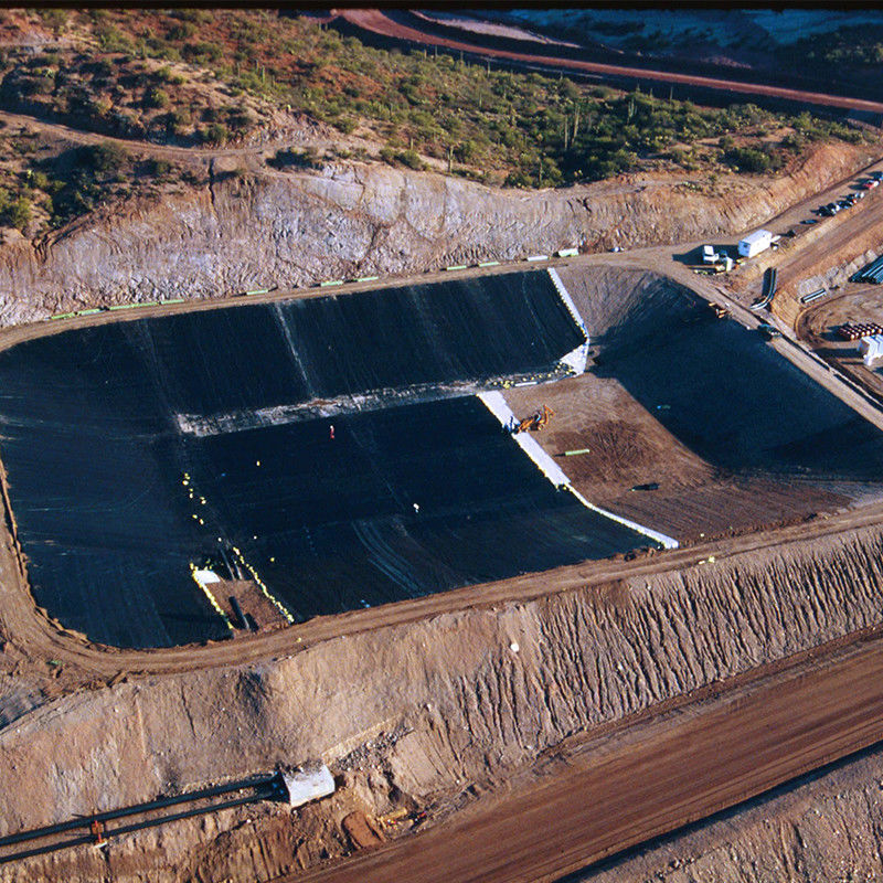 100% Virgin ASTM مضاد للفشار مقاوم للماء HDPE LDPE LLDPE Geomembrane للتعدين