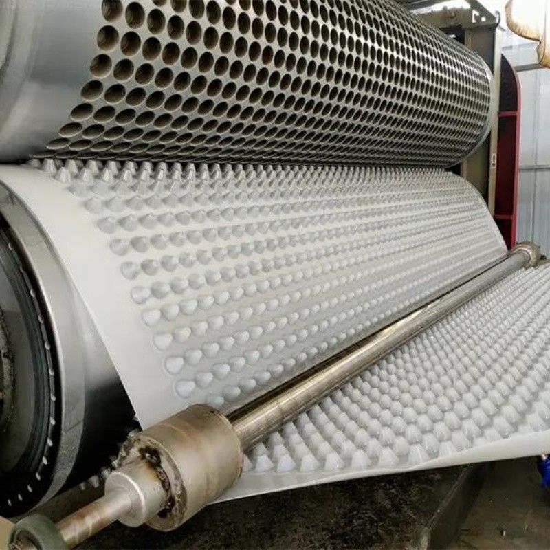 مشروع خضراء غشاء الصرف الصحي المكثف PVC لوح الصرف الصحي المكثف العمل الأساسي الحل المائي الحل المائي