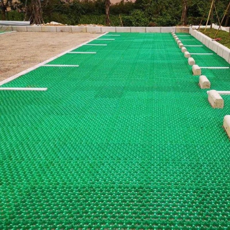 الشبكة المثبتة للعشب البلاستيكي من HDPE لموقف السيارات