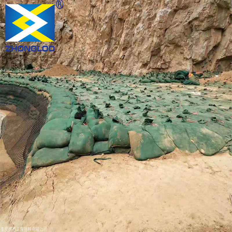 حقيبة جيو غير منسوجة بوليستر / PP Geobag لحماية المنحدرات والسد العشبي لحماية البيئة البيئية