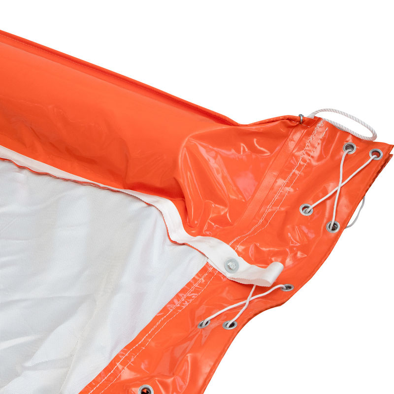 الستار المائي العائم للطين للبيئات المائية صديقة للبيئة زيت التسربات البوم PVC الستار العائم الطين