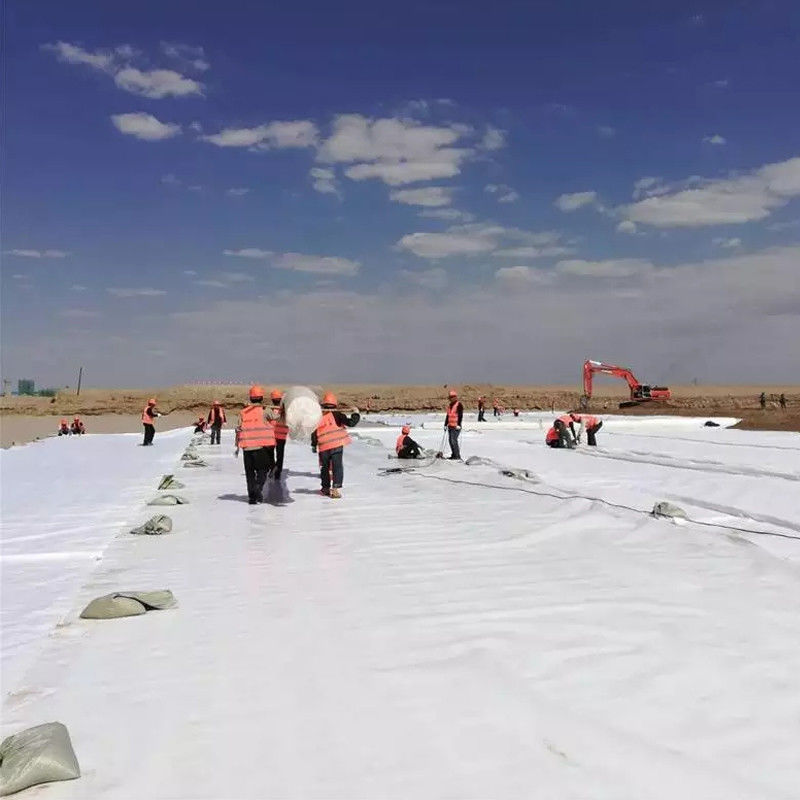 بيت بوليستر الألياف الطويلة غير المنسوجة إبرة مثقوبة بوليستر الجيوتيكسيتيل غير المنسوج الجيوتيكسيتيل لغطاء الطرق