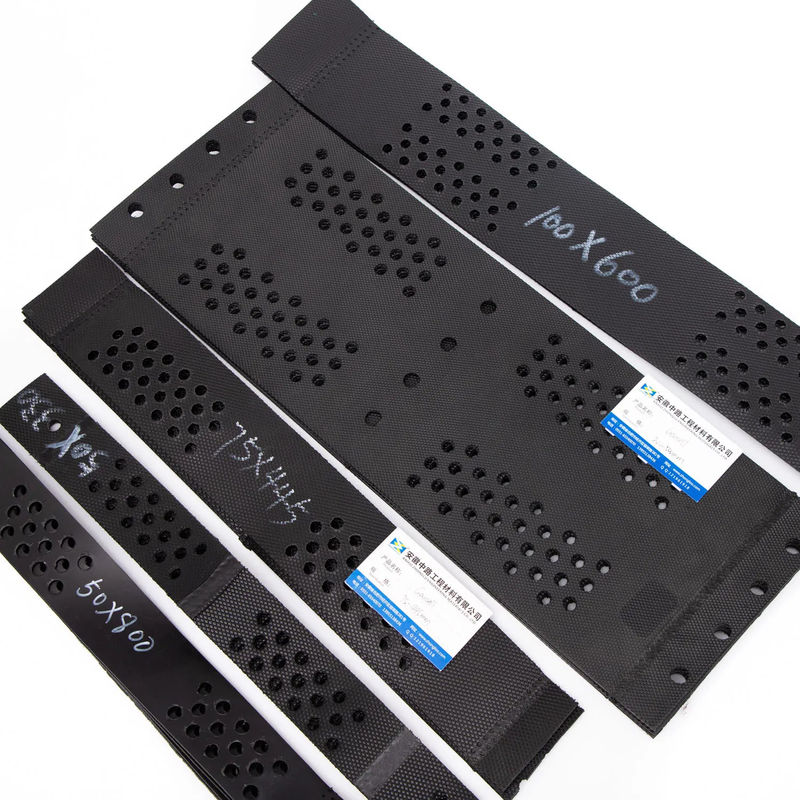 250mm 75mm 100mm 150mm Hdpe Geocell نسيج عالي HDPE شبكة الحصى المزروعة بالعسل Geocell البلاستيكي مباشرة السعر المصنع