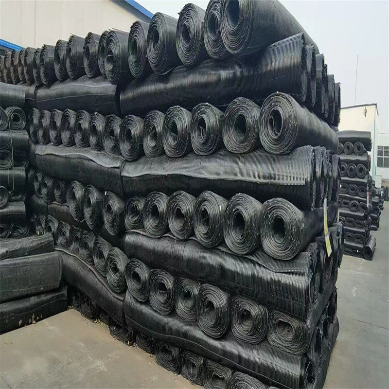 PP PE البلاستيكية ذات الاتجاه الواحد أحادي المحور البوليستر Geogrid Gravel Grid استقرار الأرض لتعزيز التربة