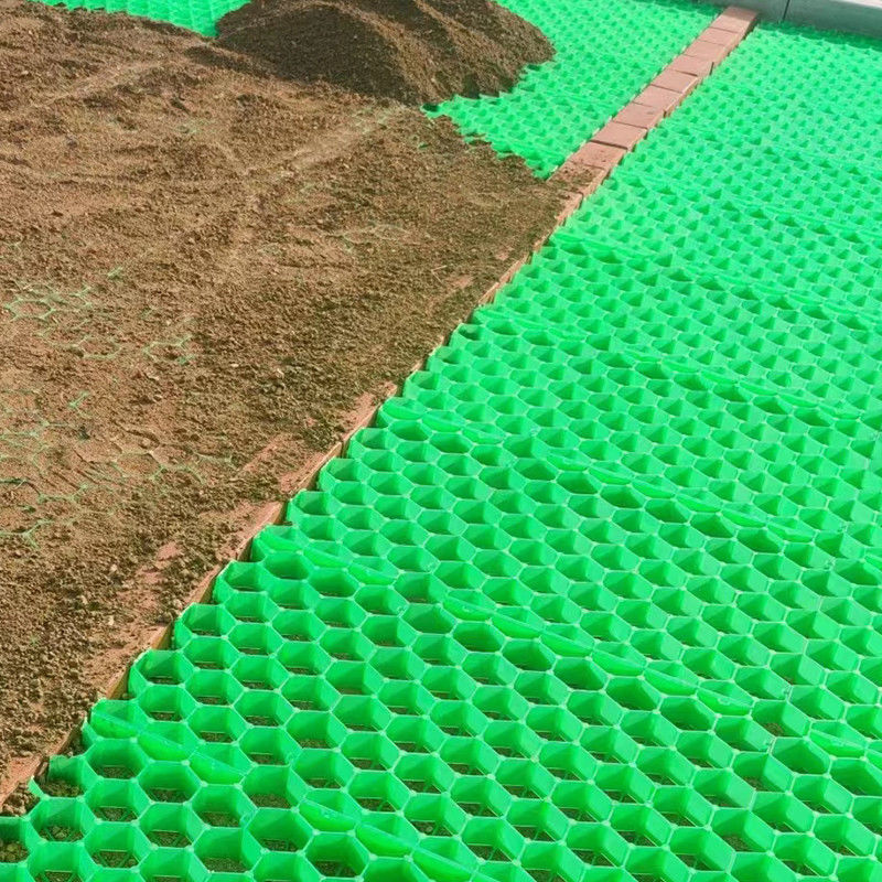 HDPE البلاستيك الشبكة العشبية المسامية الطوابق الشبكة الرصيف للطابق موقف للسيارات