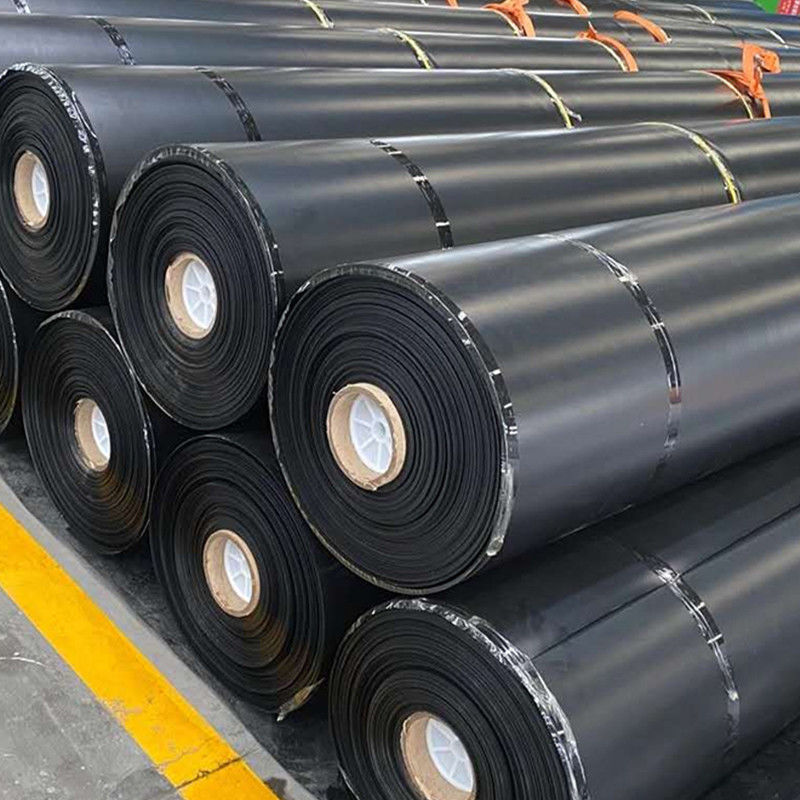 0.75 ملم 1 ملم مضاد للتسرب ضد التسرب سلاسة HDPE Geomembrane بركة غطاء للتخلص من النفايات