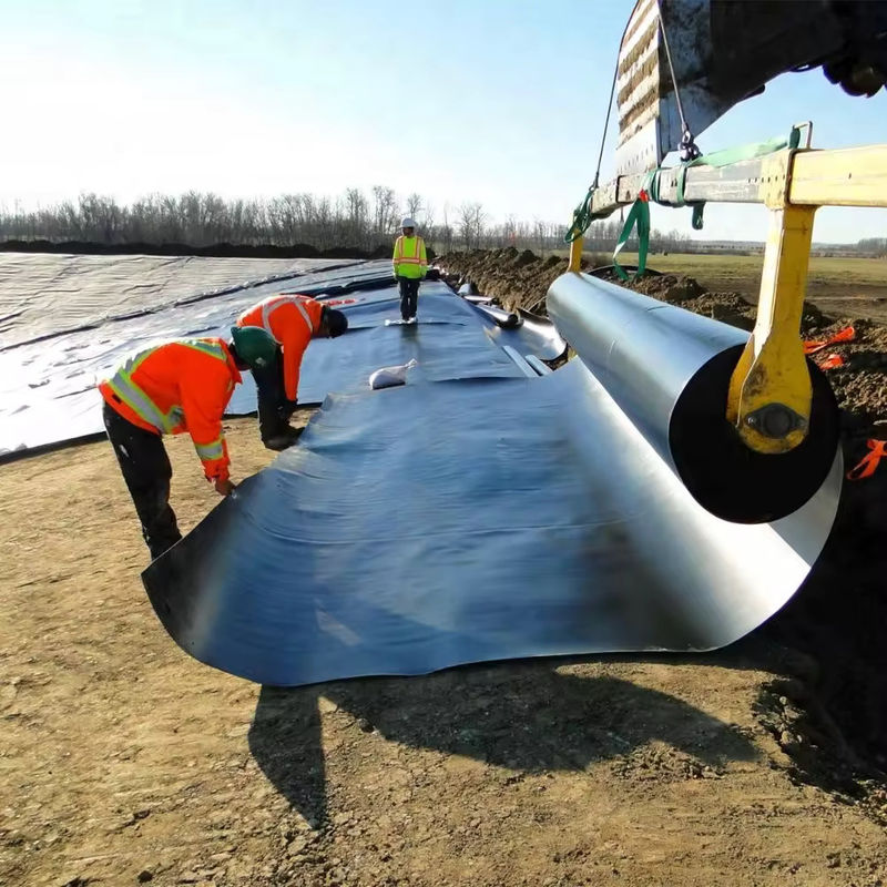 HDPE مخصصة LDPE LLDPE PVC Geomembranes سدادة بركة للأسماك والروبيان سدادة بركة & سدادة بركة البولي إيثيلين المقوى