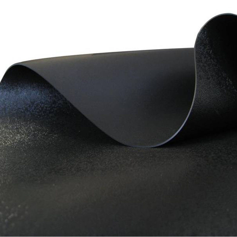 البولي إيثيلين عالي الكثافة (HDPE) الغشاء الجغرافي الأسود المقاوم للأشعة فوق البنفسجية الغطاء البولي إيثيلين بحيرة الغطاء لاحتواء مكب النفايات 1.5mm سمك غشاء الجغرافي 500N قوة الشد