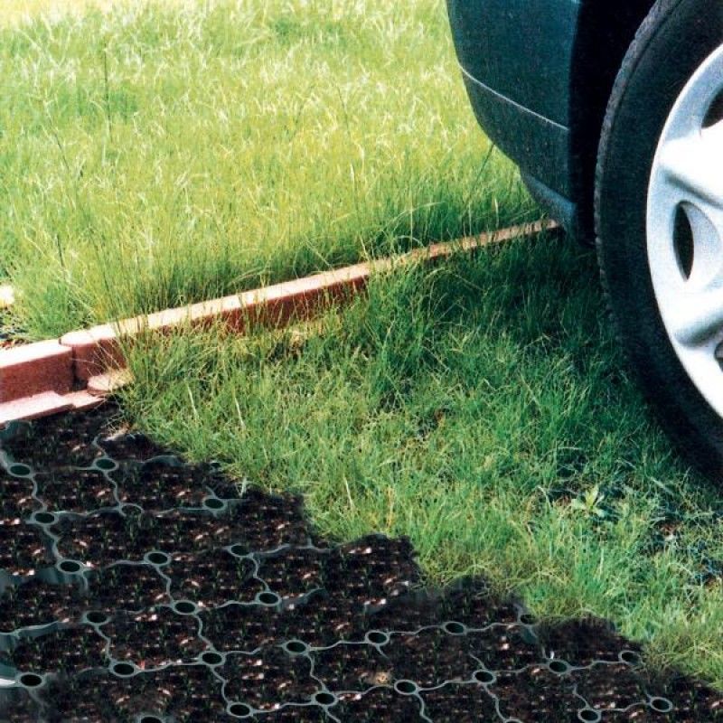مقاطع HDPE المصفوفة الشبكة العشبية البلاستيكية البوليستر الشبكة الجغرافية البلاستيكية لموقف السيارات مخرج الحريق الجملة المناظر الطبيعية الأرضية الحجر الجغرافي الشبكة الحديدية