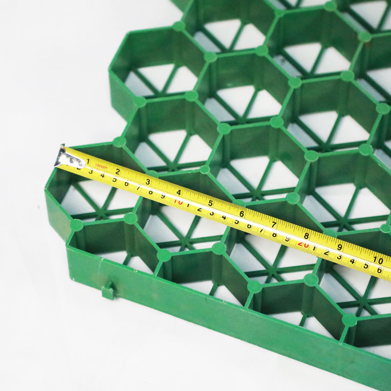 شبكة عشب بلاستيكية بلاستيكية لموقف السيارات، مخرج حريق، بلاط HDPE، شبكة أرضية للمناظر الطبيعية، خلية أرضية، شبكة حجرية، شبكة حقل الحصان
