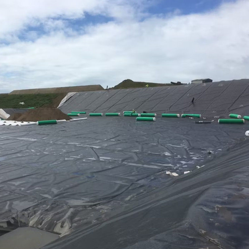 Impermeable UV Resistant HDPE Geomembrane Pond Liner for Aquaculture Agriculture Dam Landfill Fish Farming Biodigester Mining