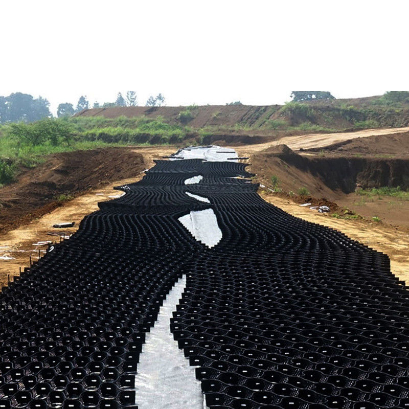 Ground Grid Polyethylene Honeycomb Geocells Price Plastic HDPE Permeable Grass Pavers Gravel Grid HDPE Geocell for Driveway