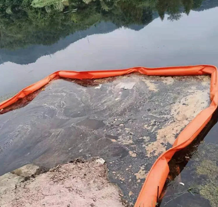 الستار المهبل PVC العائمة ستار الستار احتواء بوم صديقة للبيئة زيت التسرب بوم سيلز العائمة للسياحة