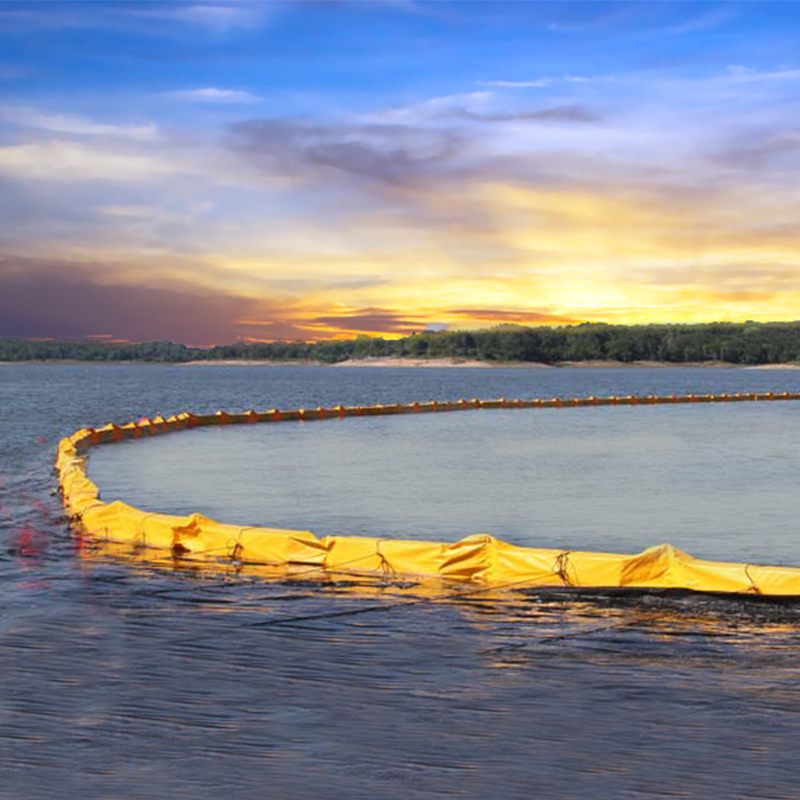 الستار المهبل PVC العائمة ستار الستار احتواء بوم صديقة للبيئة زيت التسرب بوم سيلز العائمة للسياحة