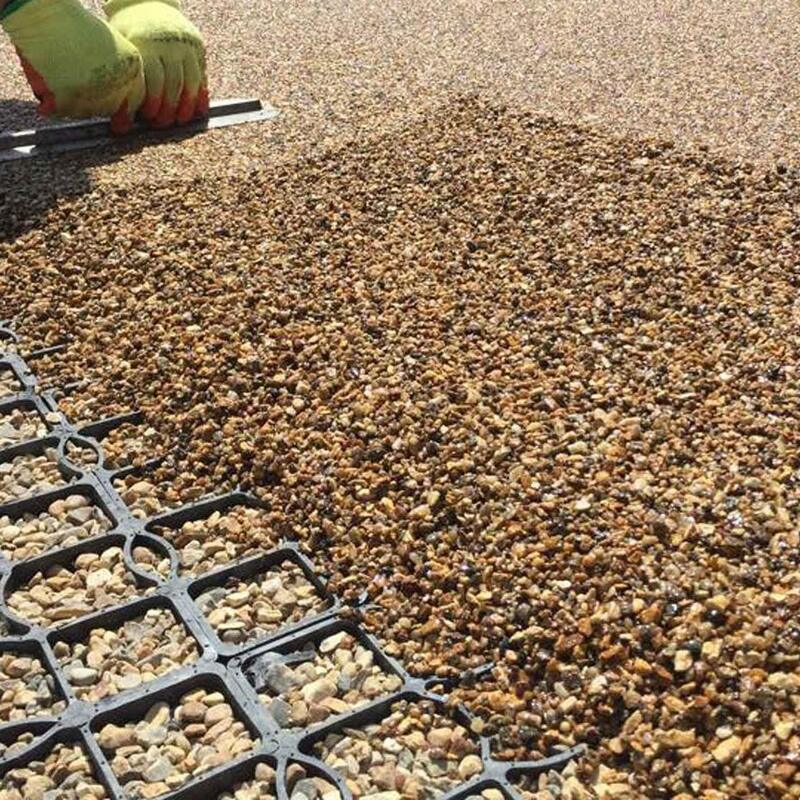 الشبكة العشبية البلاستيكية HDPE للعشب أرضيات مواقف السيارات الكثير من المنحدرات مكافحة تآكل التربة استقرار الحصى الطوابق والطوابق الشبكة العشبية البلاستيكية